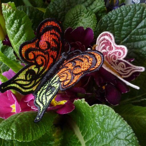 lace butterfly set