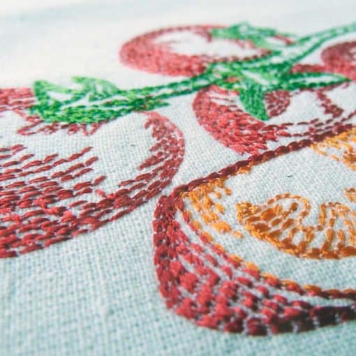 tomato machine embroidery