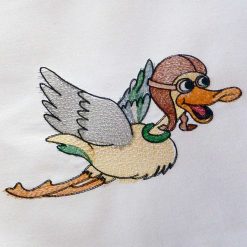 pilot duck machine embroidery
