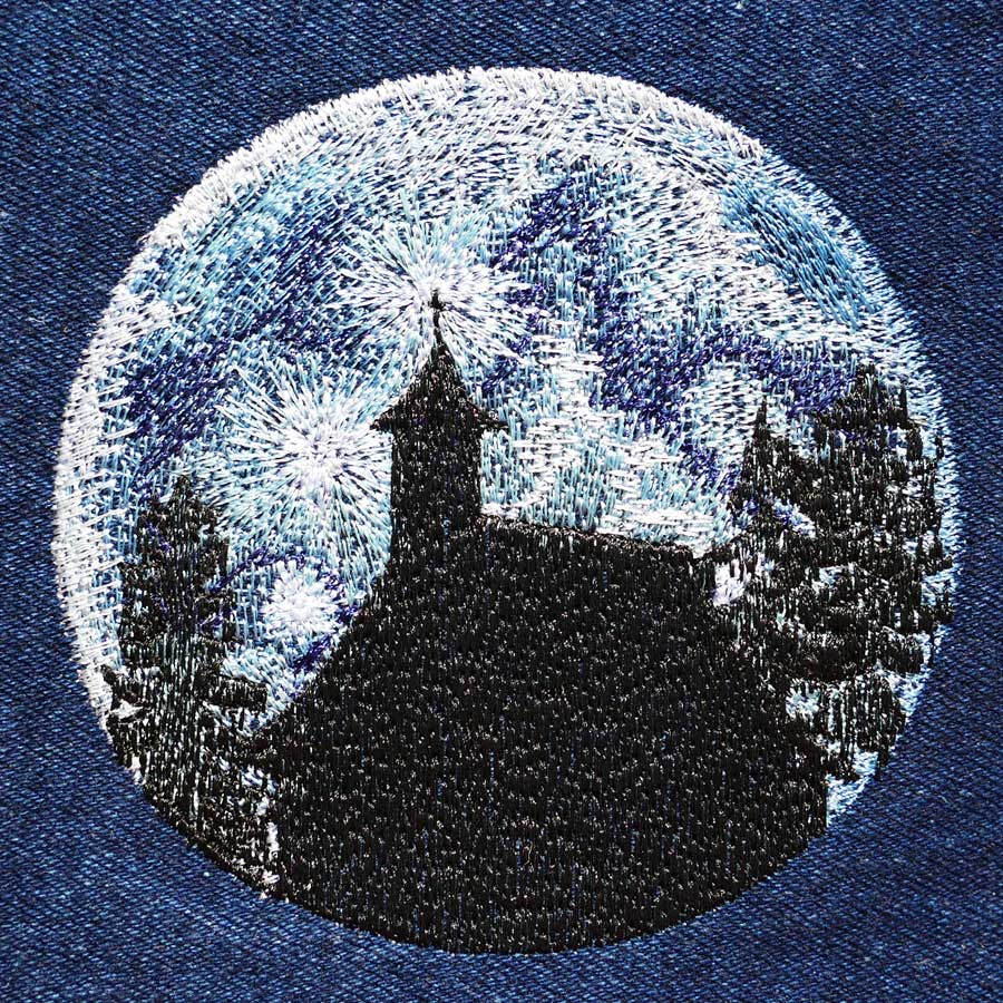 full-moon-chapel machine embroidery