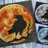 raven moon machine embroidery