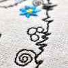 hippy dog machine embroidery