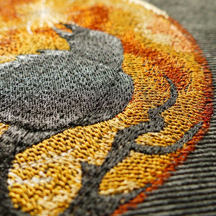 raven moon machine embroidery