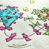 cheerful kites - machine embroidery