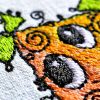 cheerful kites - machine embroidery