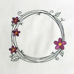 circle frame  machine embroidery