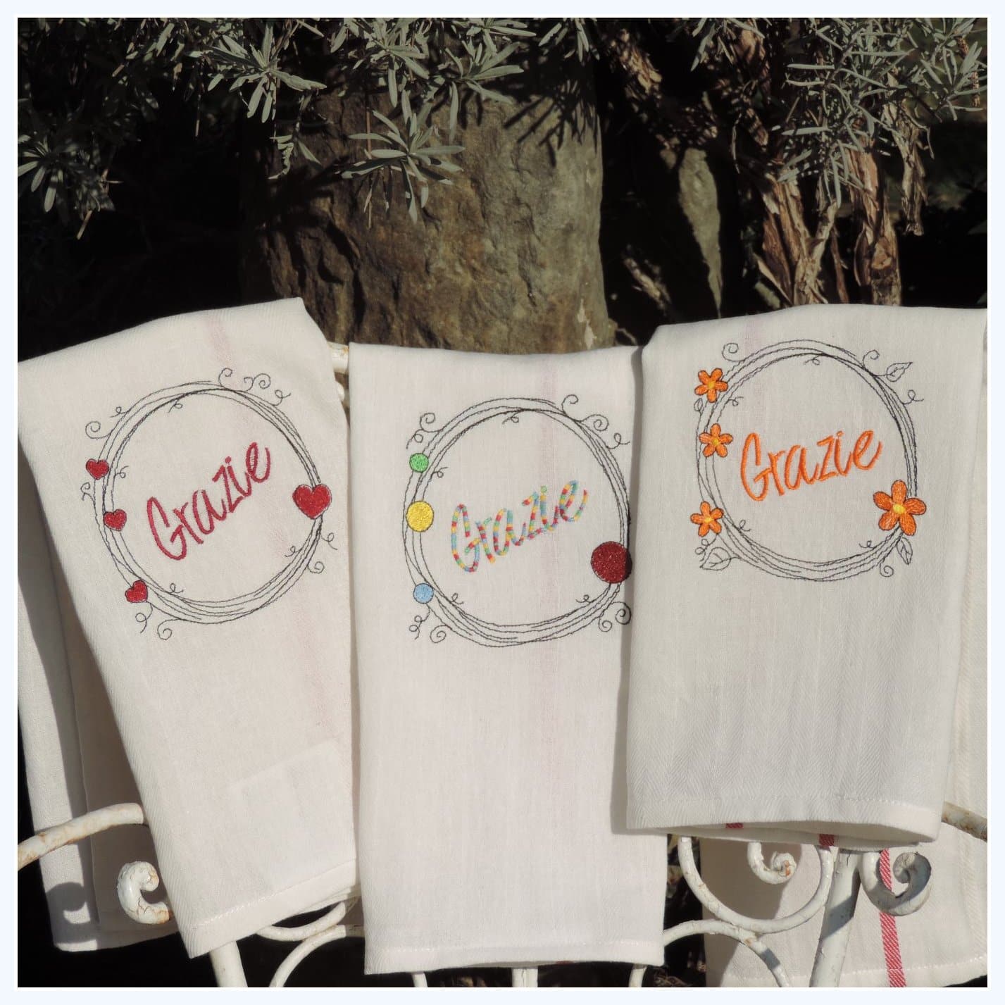 circle frame machine embroidery